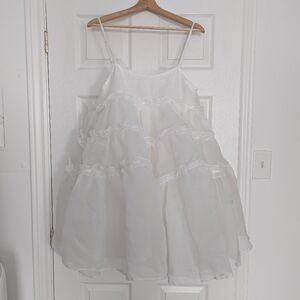 Sister Jane | Breeze Organza Mini Dress | NWT | M | Babydoll Silhouette